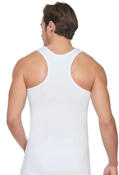 Tutku Erkek Rambo Arkası Çapraz Atlet 6 lı Paket