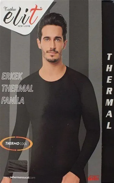 Tutku Elit 1307 Erkek Termal Üst İçlik