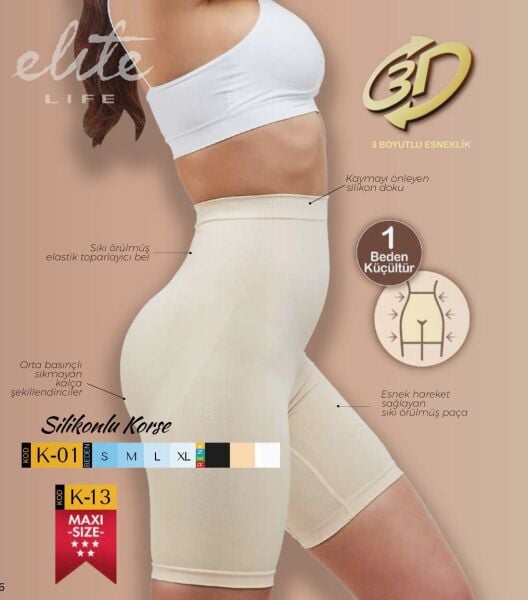 Elit Life 880 Paçalı Toplayıcı Korse