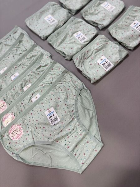 Dondeza 164 Viskon Desenli Bikini Külot 12 li Paket