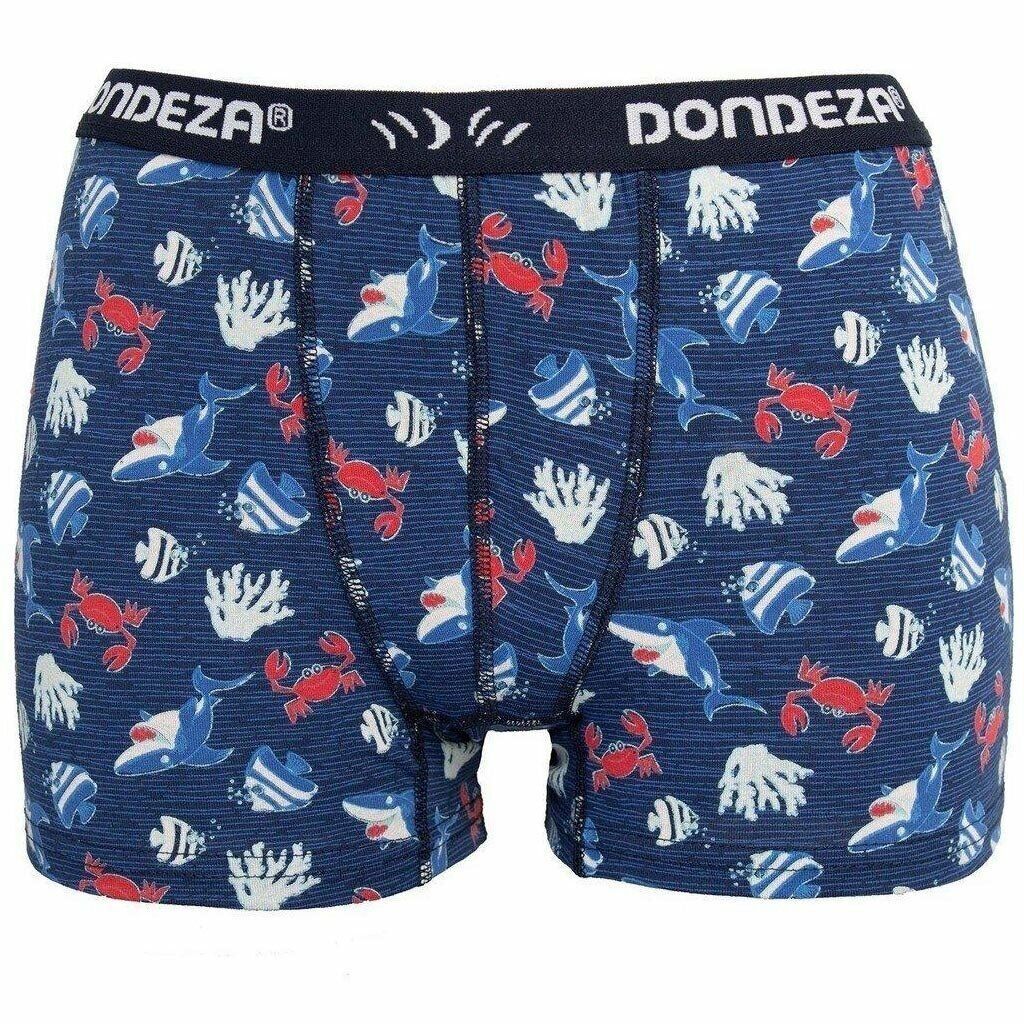 Dondeza 503 Erkek Çocuk Desenli Likralı Boxer 12 li Paket