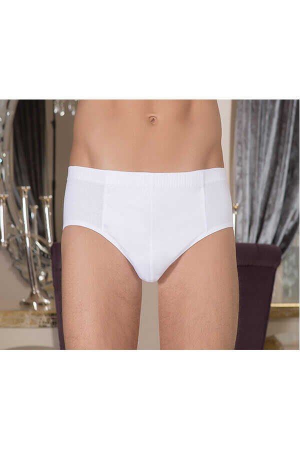 Berrak 1050 %100 Pamuk Erkek Slip Külot 12 li Paket