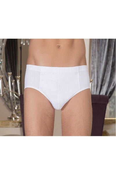 Berrak 1050 %100 Pamuk Erkek Slip Külot 12 li Paket