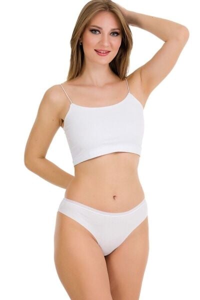 Berrak 11688 Lazer Kesim Kadın Külot 12 li Paket