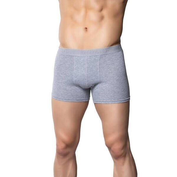 Gümüş 4018 Likralı Vücudu Saran Erkek Boxer 6 lı Paket