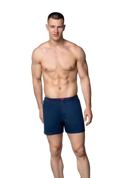 Gümüş 4020 Havlu Bel Düğmeli Bol Boxer 6 lı Paket
