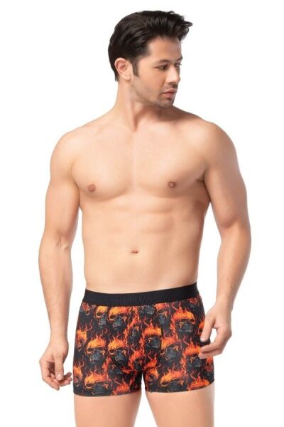 Berrak 4431 Desenli Erkek Boxer 10 lu Paket