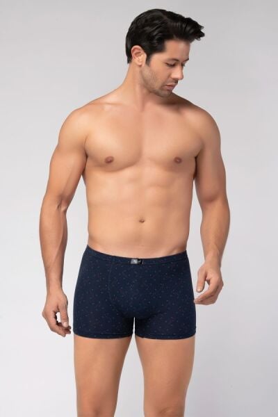 Berrak 4497 İnce Bel Desenli Erkek Boxer 10 lu Paket