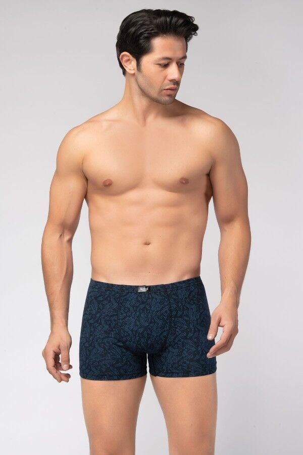 Berrak 4497 İnce Bel Desenli Erkek Boxer 10 lu Paket