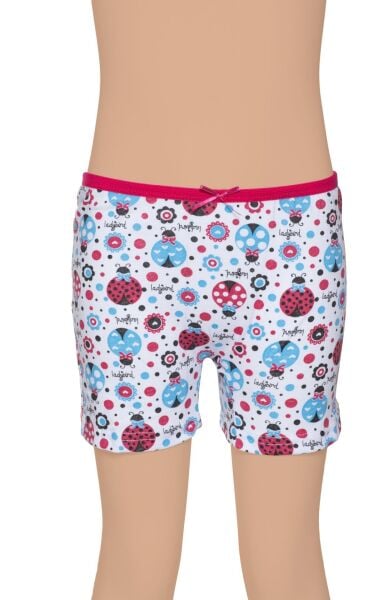 Gümüş 3072 Renkli Kız Çocuk Boxer 12 li Paket