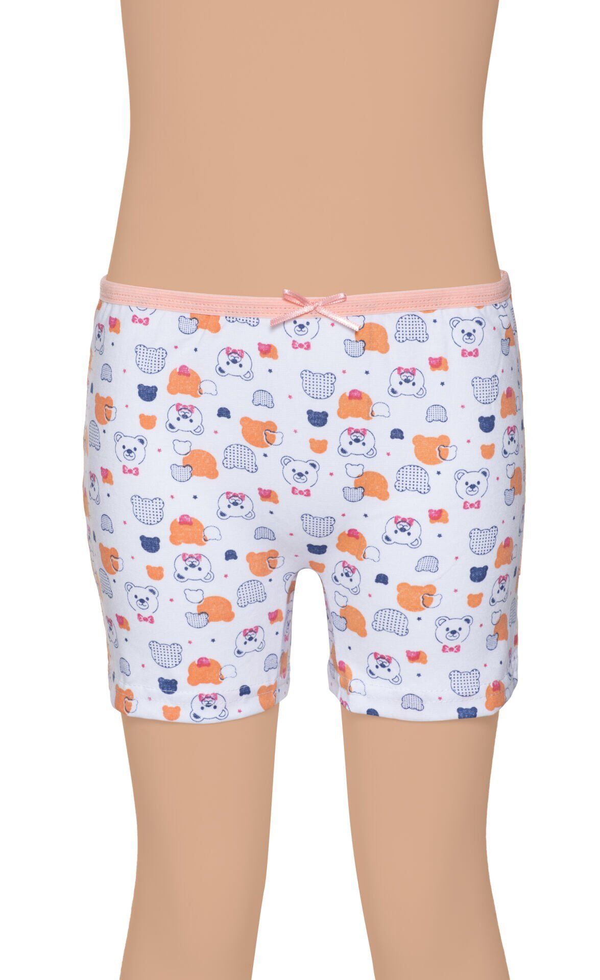 Gümüş 3072 Renkli Kız Çocuk Boxer 12 li Paket