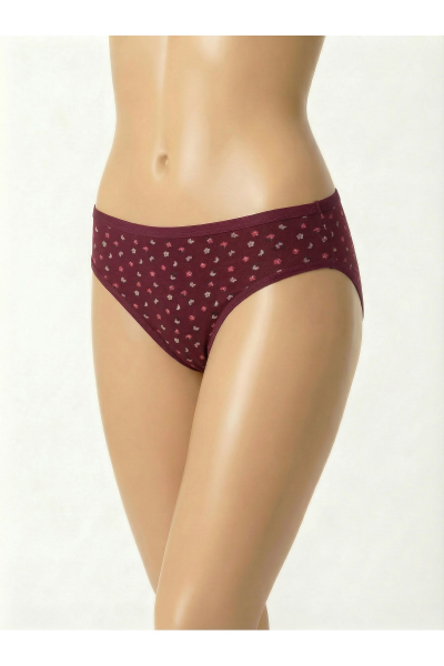 Dondeza 164 Viskon Desenli Bikini Külot 12 li Paket