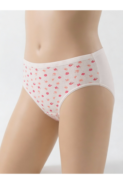 Dondeza 401 Desenli Kız Çocuk Slip Külot 12 li Paket