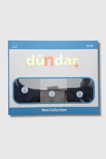 Dündar 6890 Pamuk Erkek Arakonç Çorap 12 li Paket Asorti